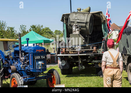 Sandwich Salutes the 40`s on the 5th,6th and 7th of May 2018 Stock Photo